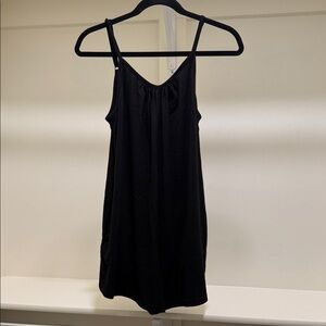 Black Sleeveless Romper